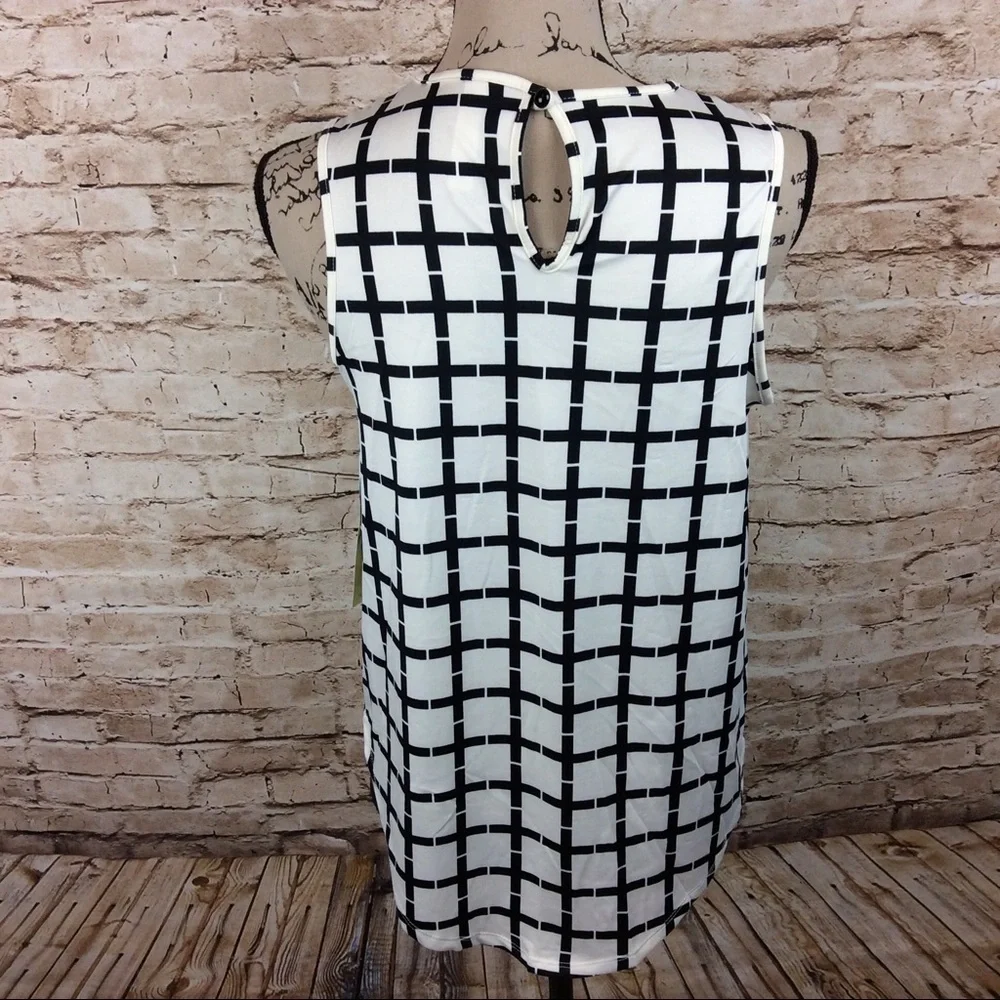 New Perseption Concepts Embellished Sleeveless Top - Picture 4 of 6